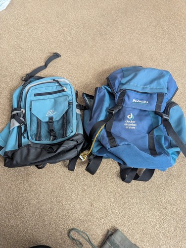 Blacks hiking backpack deuter - hiking,
