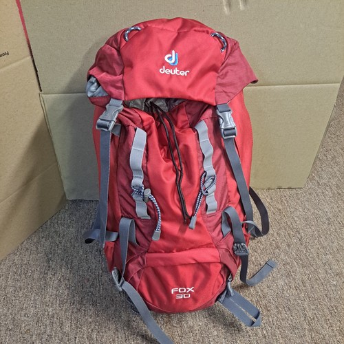 Deuter fox red backpack - deuter,
